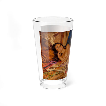 Indian Maiden - Pint Glass 16oz-Go Mug Yourself