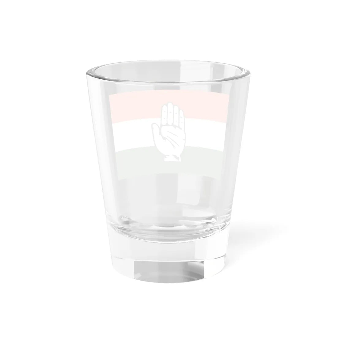 Indian National Congress Flag (India) Shot Glass 1.5oz - Go Mug Yourself