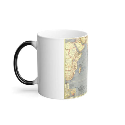 Indian Ocean (1941) (Map) Color Changing Mug 11oz-Go Mug Yourself