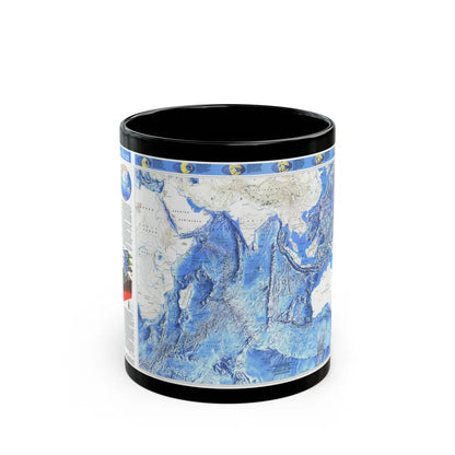 Indian Ocean (1992) (Map) Black Coffee Mug-11oz-Go Mug Yourself