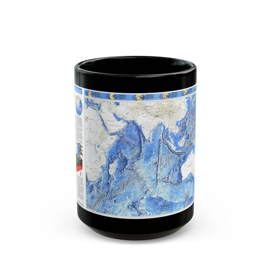 Indian Ocean (1992) (Map) Black Coffee Mug-15oz-Go Mug Yourself