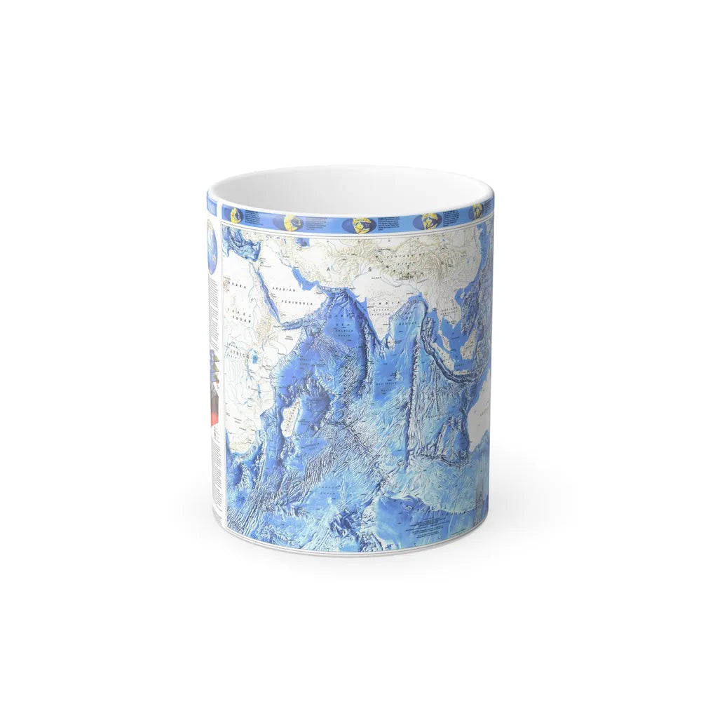 Indian Ocean (1992) (Map) Color Changing Mug 11oz-11oz-Go Mug Yourself