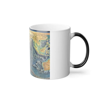 Indian Ocean Floor (1967) (Map) Color Changing Mug 11oz-Go Mug Yourself