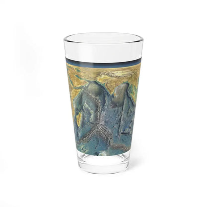 Indian Ocean Floor (1967) (Map) Pint Glass 16oz 16oz - Go Mug Yourself