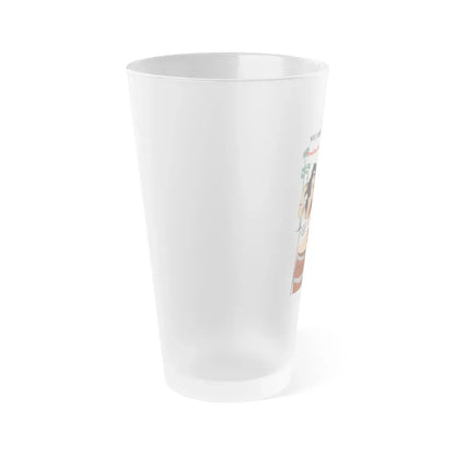INDIAN RAID, INDIAN MADE 1969 Movie Poster - Frosted Pint Glass 16oz - Go Mug Yourself