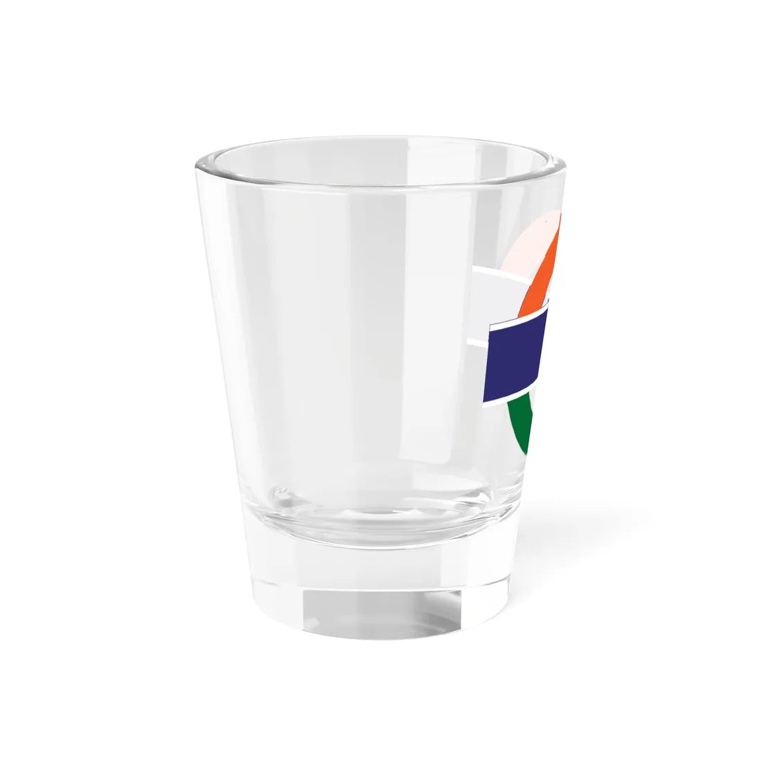 Indian Railways Tricolour Logo (India) Shot Glass 1.5oz - Go Mug Yourself