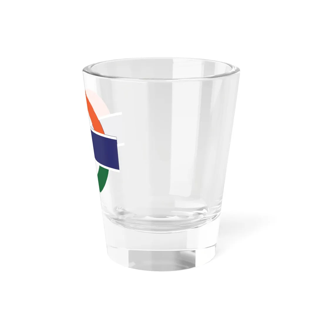 Indian Railways Tricolour Logo (India) Shot Glass 1.5oz - Go Mug Yourself