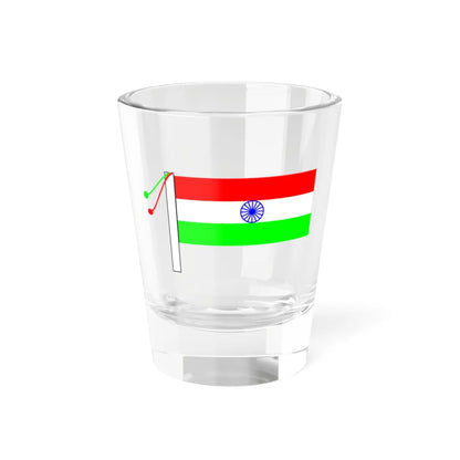 Indian tricolor (India) Shot Glass 1.5oz 1.5oz - Go Mug Yourself