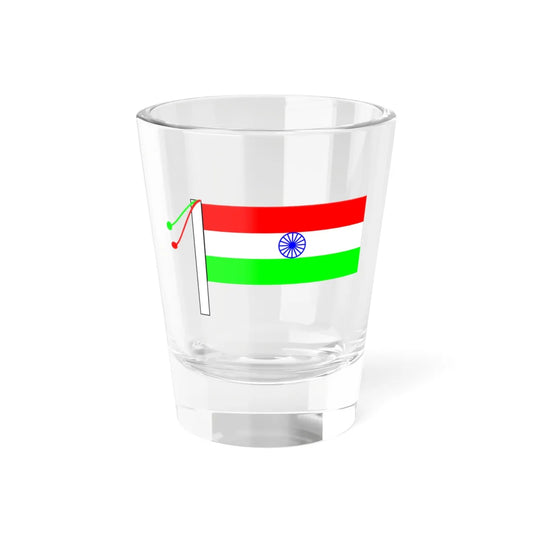 Indian tricolor (India) Shot Glass 1.5oz 1.5oz - Go Mug Yourself