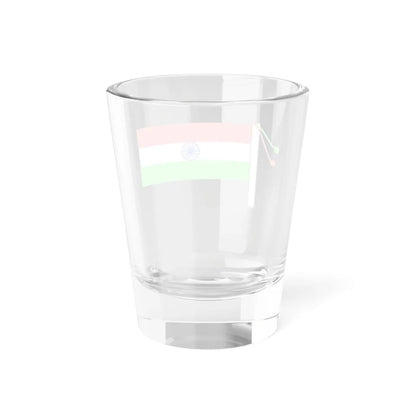 Indian tricolor (India) Shot Glass 1.5oz - Go Mug Yourself