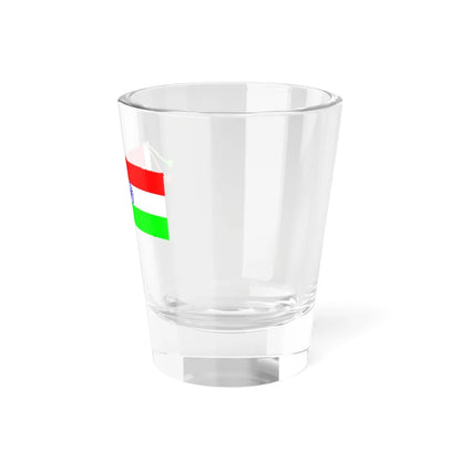 Indian tricolor (India) Shot Glass 1.5oz - Go Mug Yourself