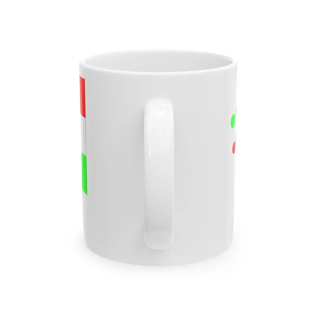Indian tricolor (India) White Coffee Mug - Go Mug Yourself