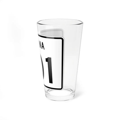 Indiana 101 (Indiana) (Road Sign) Pint Glass 16oz - Go Mug Yourself