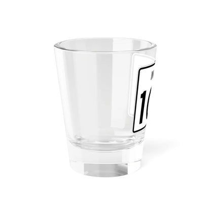 Indiana 104 (Indiana) (Road Sign) Shot Glass 1.5oz - Go Mug Yourself