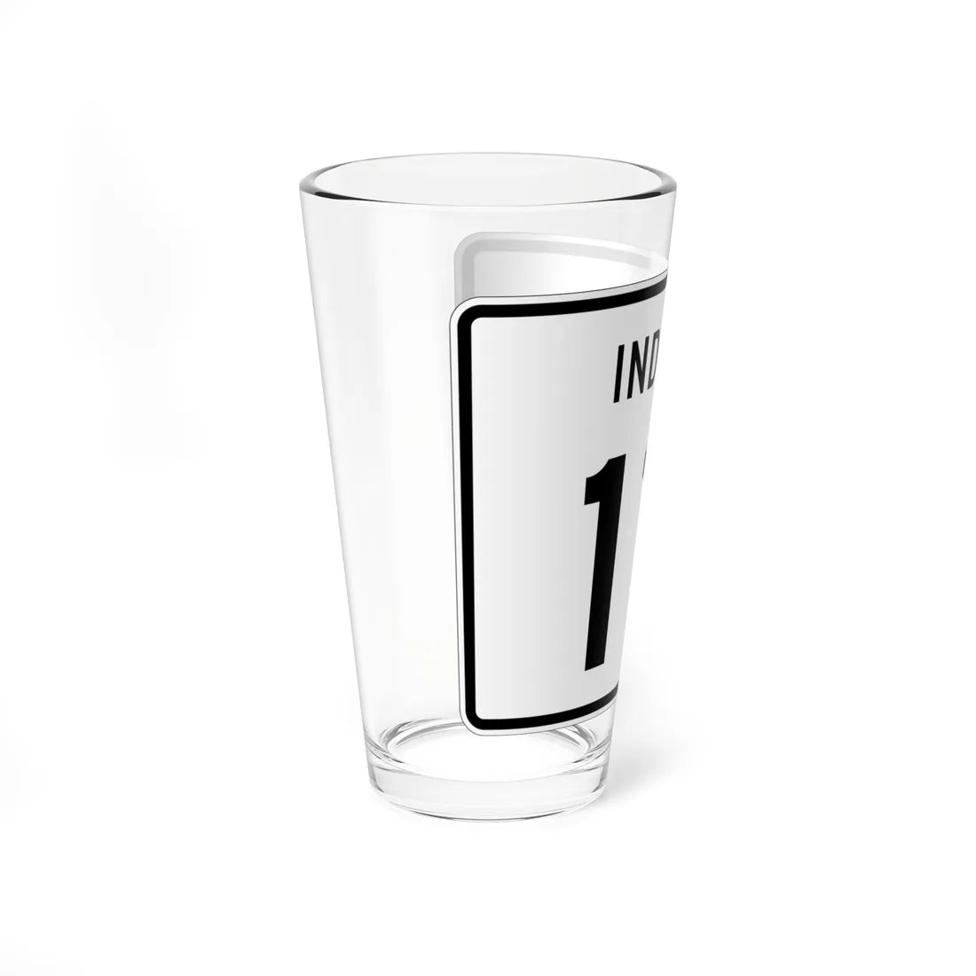 Indiana 111 (Indiana) (Road Sign) Pint Glass 16oz - Go Mug Yourself