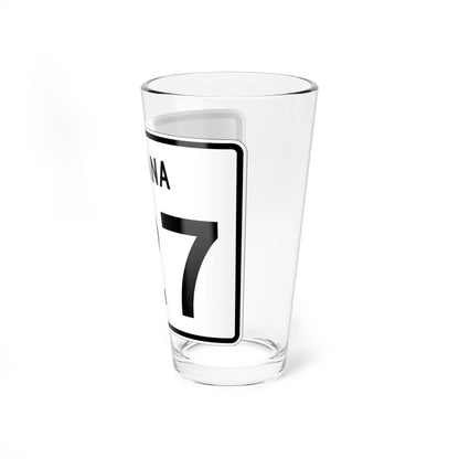 Indiana 127 (Indiana) (Road Sign) Pint Glass 16oz - Go Mug Yourself