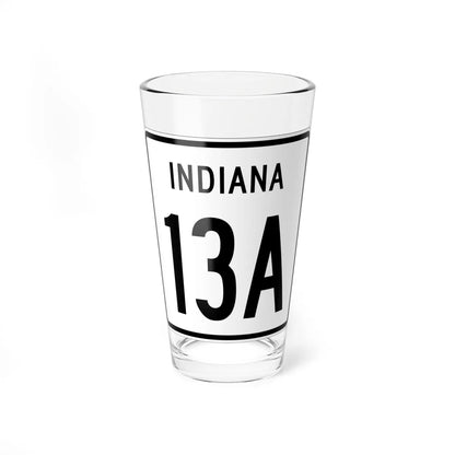 Indiana 13A (Indiana) (Road Sign) Pint Glass 16oz 16oz - Go Mug Yourself