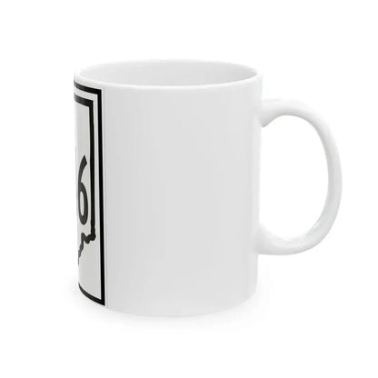 Indiana 146 1940 (Indiana) (Road Sign) White Coffee Mug - Go Mug Yourself