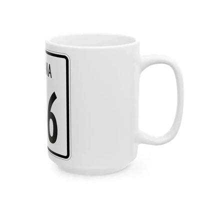 Indiana 146 1955 (Indiana) (Road Sign) White Coffee Mug - Go Mug Yourself