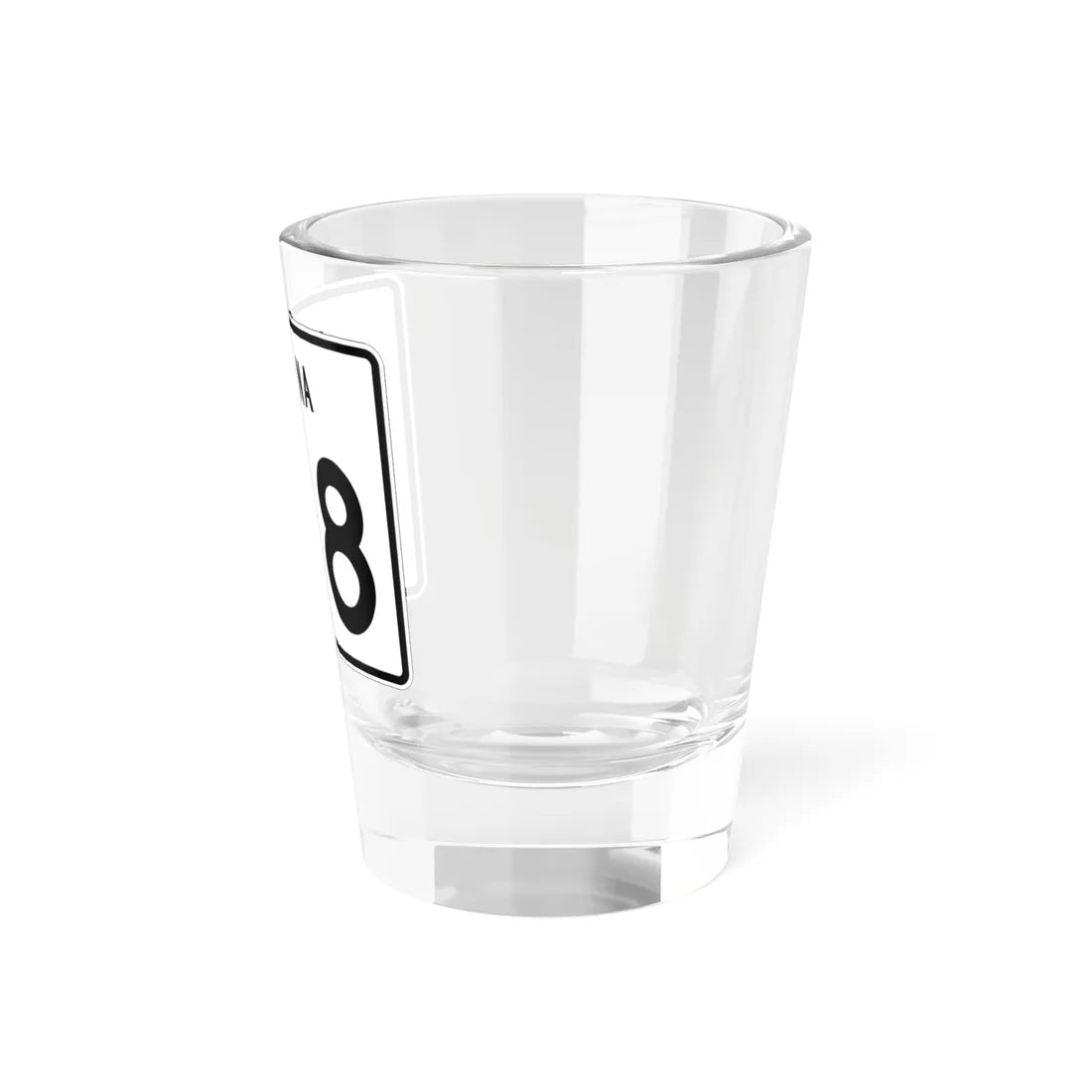 Indiana 158 (Indiana) (Road Sign) Shot Glass 1.5oz - Go Mug Yourself