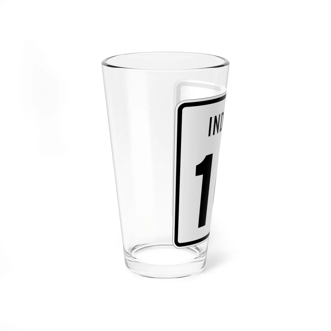 Indiana 16 1955 (Indiana) (Road Sign) Pint Glass 16oz - Go Mug Yourself