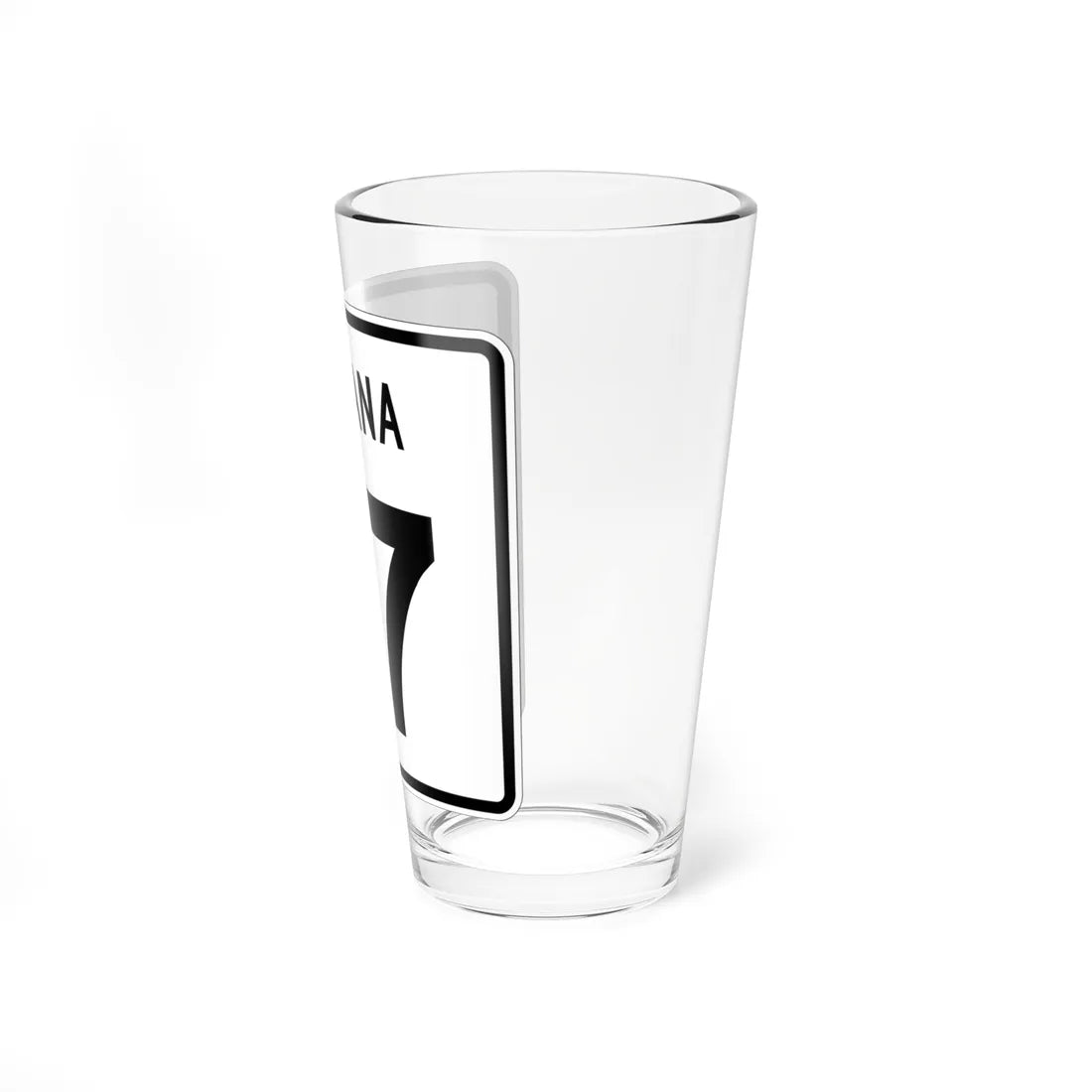 Indiana 17 1955 (Indiana) (Road Sign) Pint Glass 16oz - Go Mug Yourself