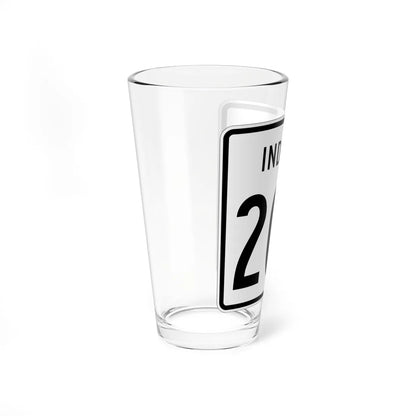 Indiana 209 1955 (Indiana) (Road Sign) Pint Glass 16oz - Go Mug Yourself