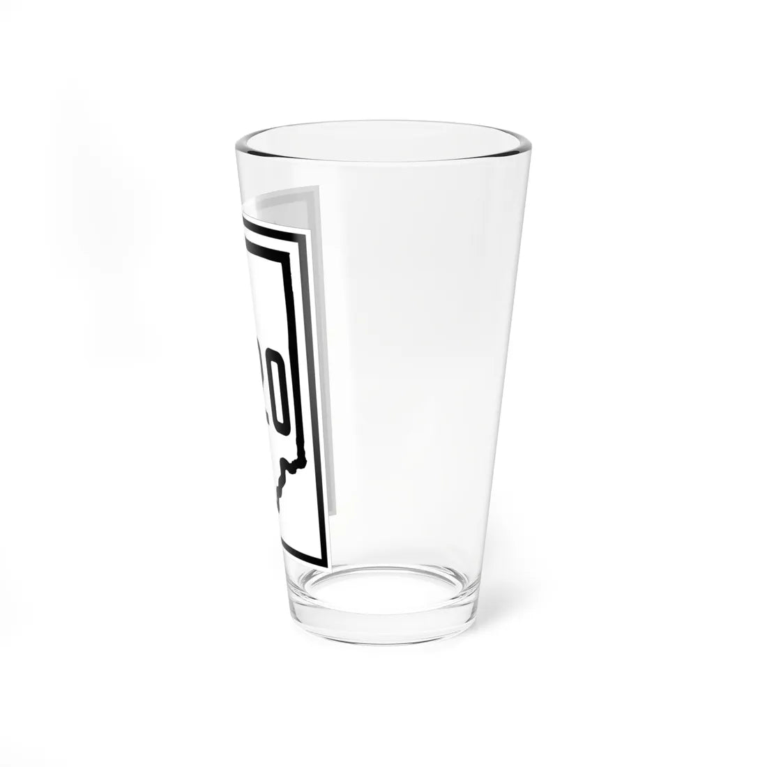 Indiana 220 1926 (Indiana) (Road Sign) Pint Glass 16oz - Go Mug Yourself