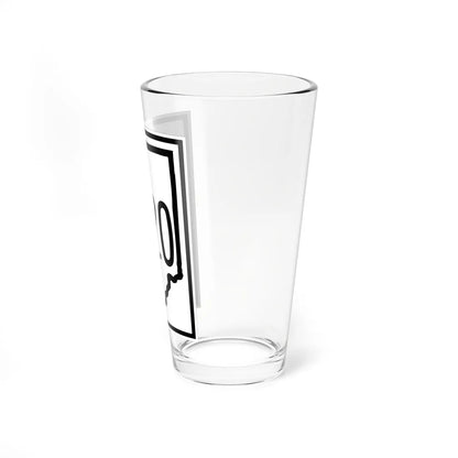 Indiana 220 1948 (Indiana) (Road Sign) Pint Glass 16oz - Go Mug Yourself