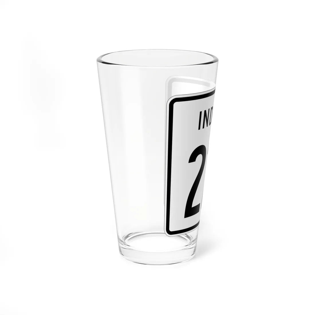 Indiana 221 1955 (Indiana) (Road Sign) Pint Glass 16oz - Go Mug Yourself