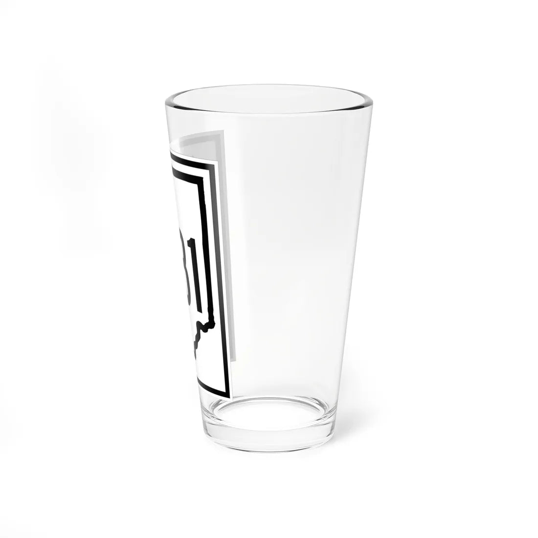 Indiana 231 1948 (Indiana) (Road Sign) Pint Glass 16oz - Go Mug Yourself