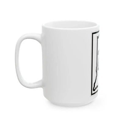 Indiana 234 1948 (Indiana) (Road Sign) White Coffee Mug - Go Mug Yourself