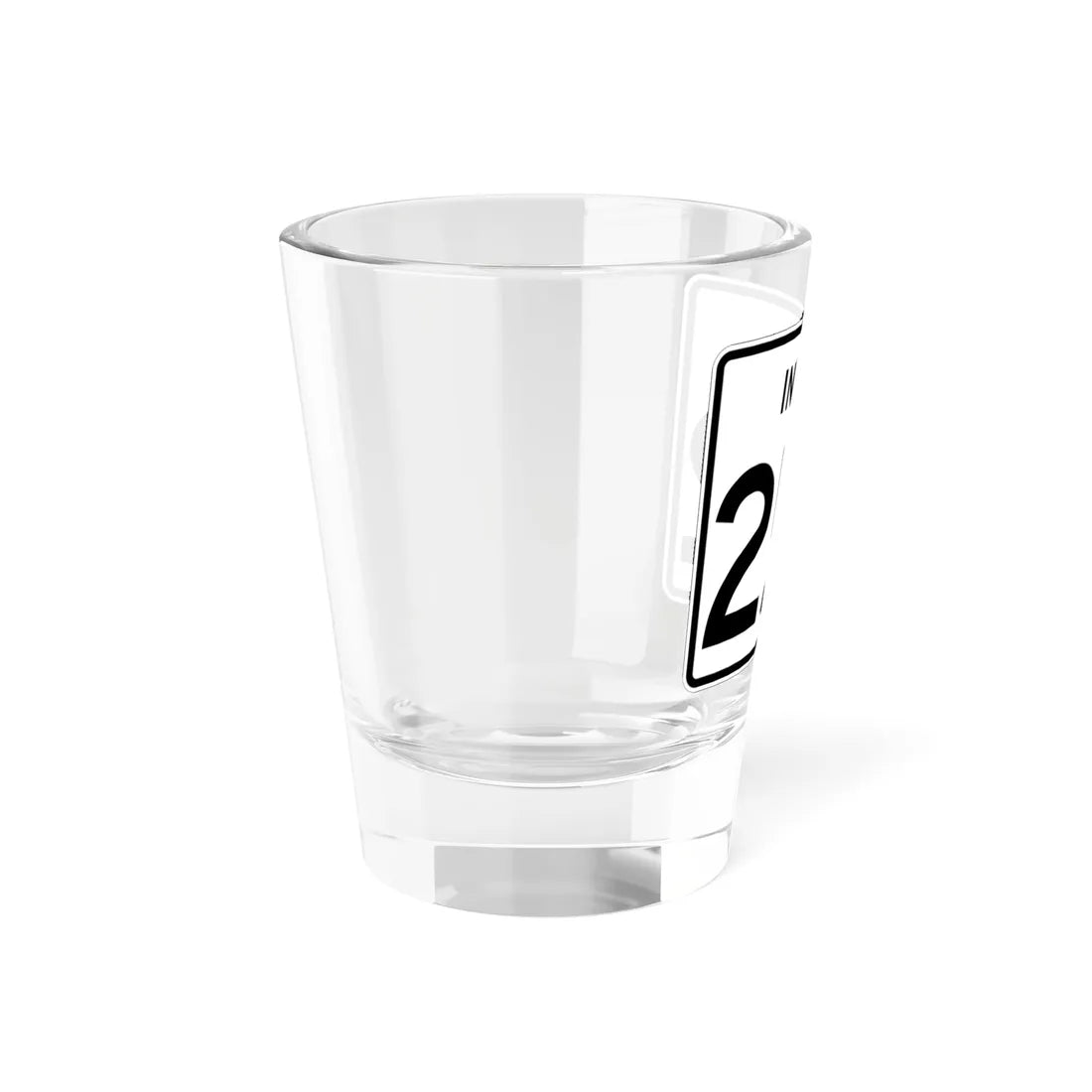 Indiana 252 (Indiana) (Road Sign) Shot Glass 1.5oz - Go Mug Yourself
