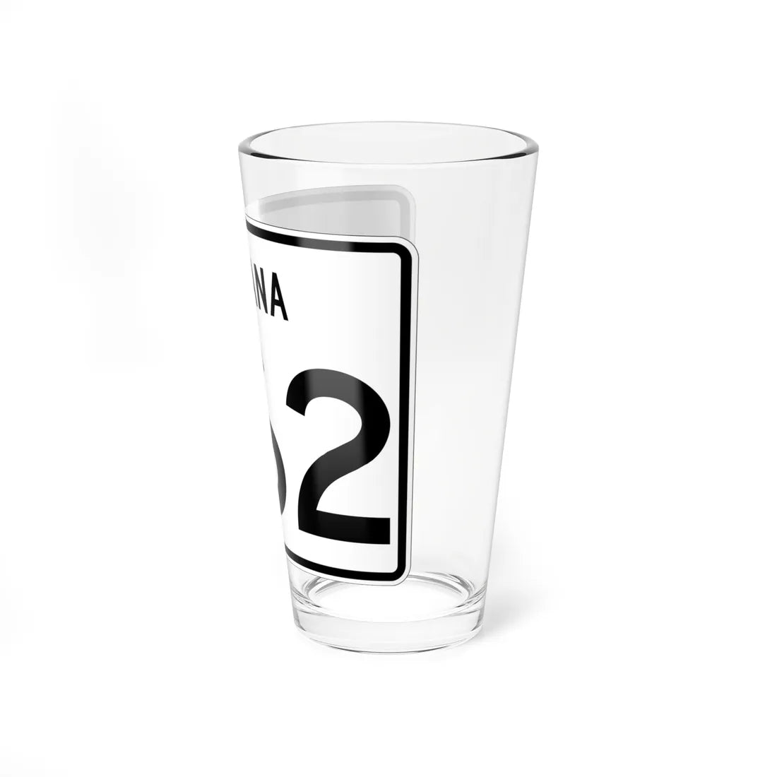 Indiana 262 (Indiana) (Road Sign) Pint Glass 16oz - Go Mug Yourself