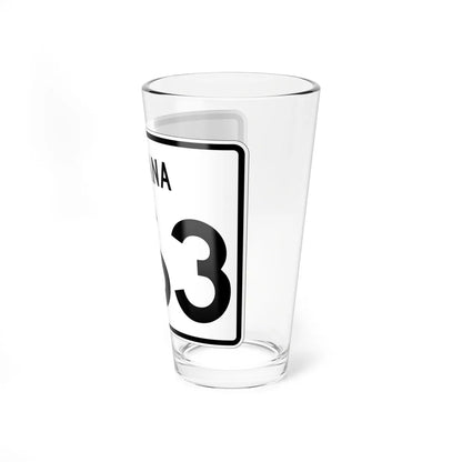 Indiana 263 (Indiana) (Road Sign) Pint Glass 16oz - Go Mug Yourself