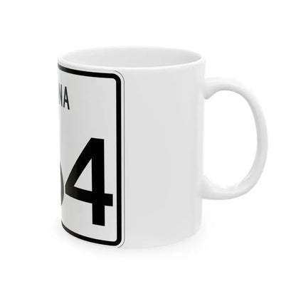 Indiana 264 (Indiana) (Road Sign) White Coffee Mug - Go Mug Yourself