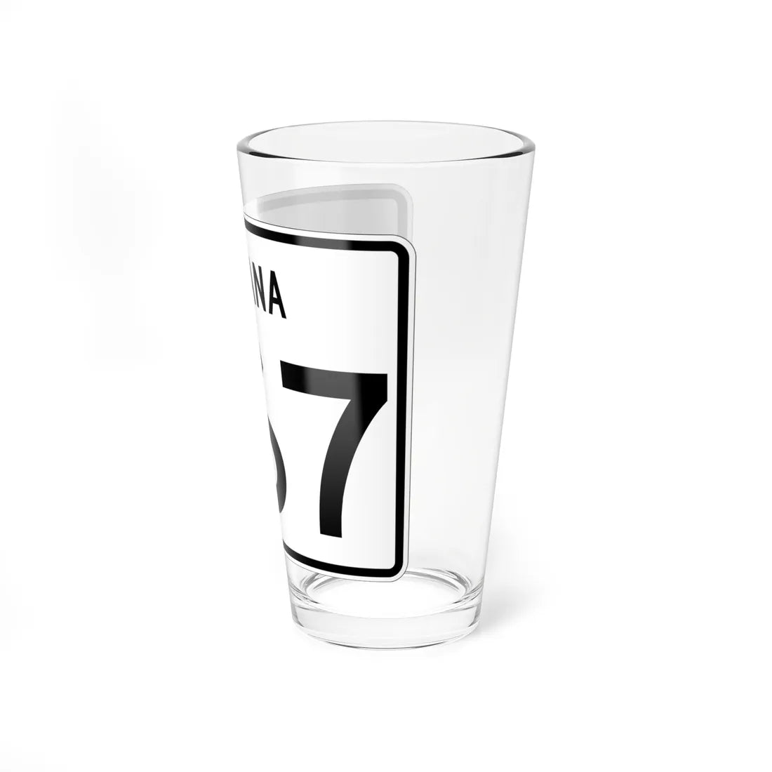 Indiana 267 (Indiana) (Road Sign) Pint Glass 16oz - Go Mug Yourself