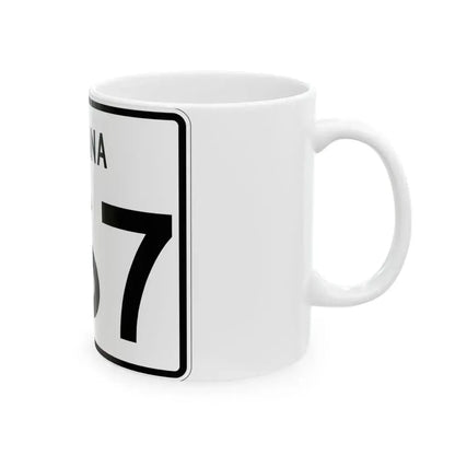 Indiana 267 (Indiana) (Road Sign) White Coffee Mug - Go Mug Yourself