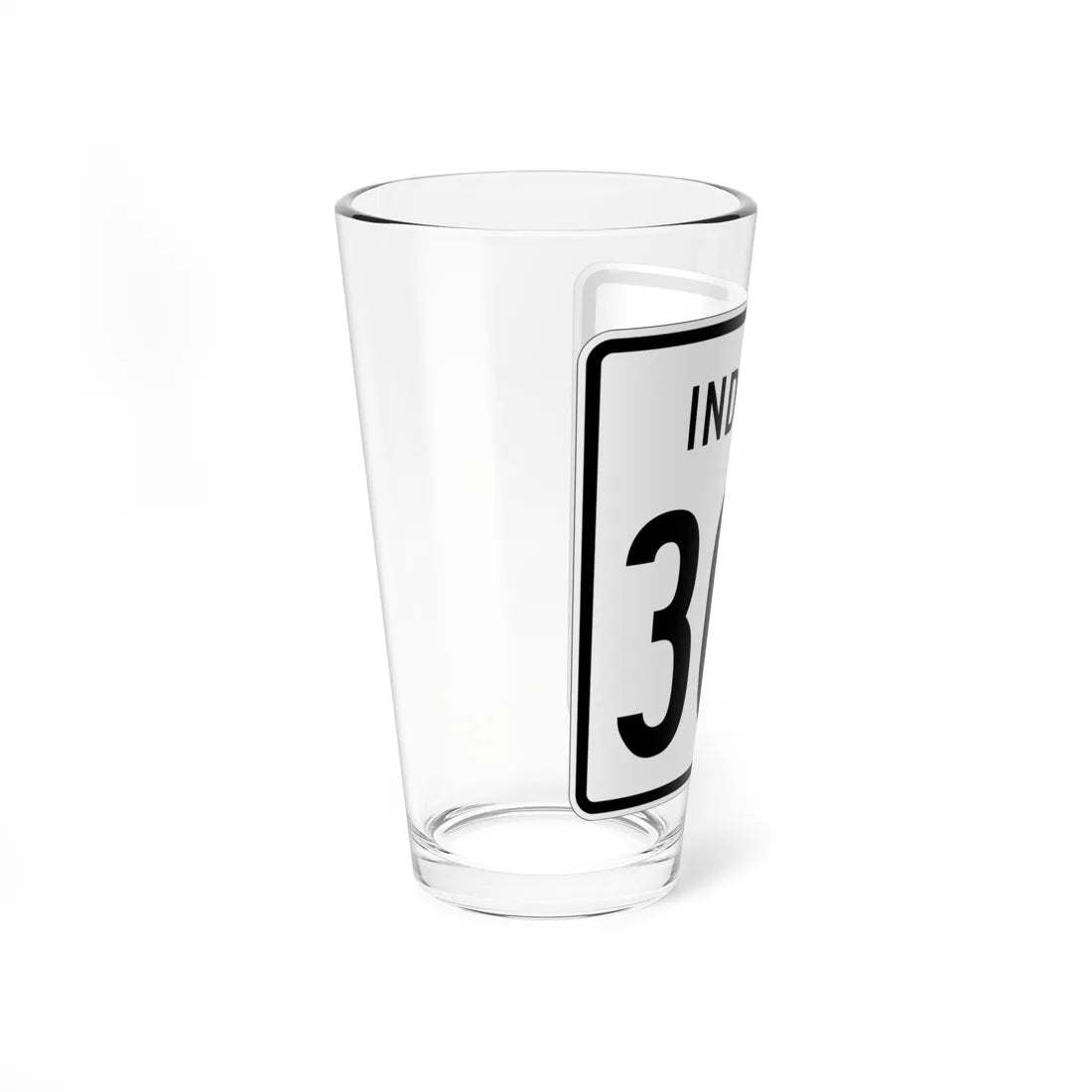 Indiana 303 1955 (Indiana) (Road Sign) Pint Glass 16oz - Go Mug Yourself