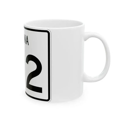 Indiana 312 (Indiana) (Road Sign) White Coffee Mug - Go Mug Yourself