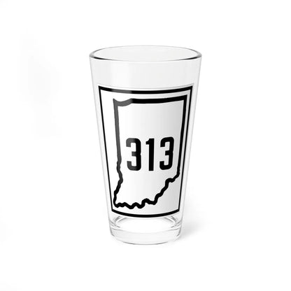 Indiana 313 1926 (Indiana) (Road Sign) Pint Glass 16oz 16oz - Go Mug Yourself