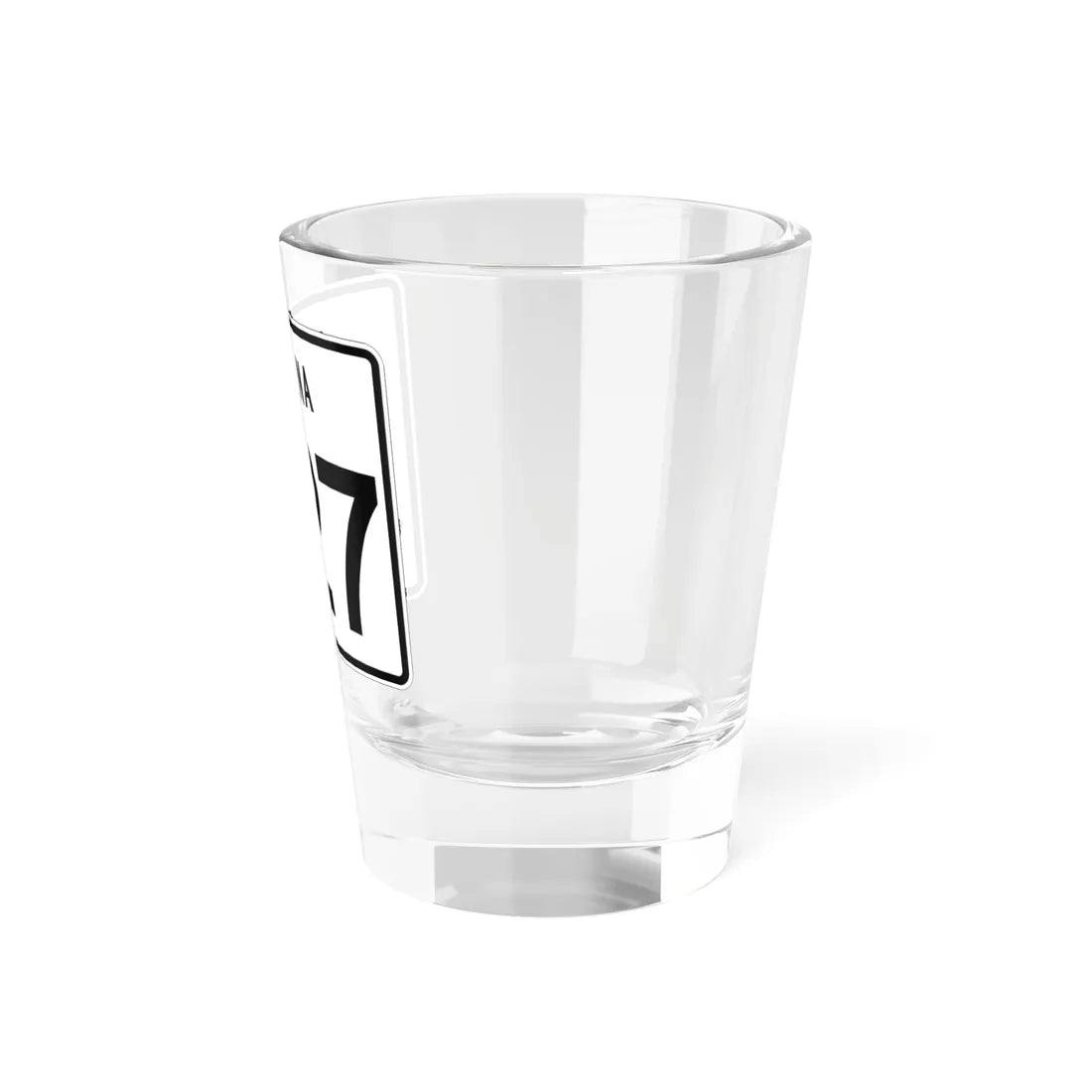Indiana 327 (Indiana) (Road Sign) Shot Glass 1.5oz - Go Mug Yourself