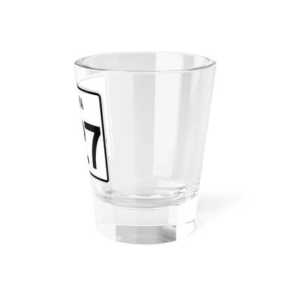 Indiana 327 (Indiana) (Road Sign) Shot Glass 1.5oz - Go Mug Yourself