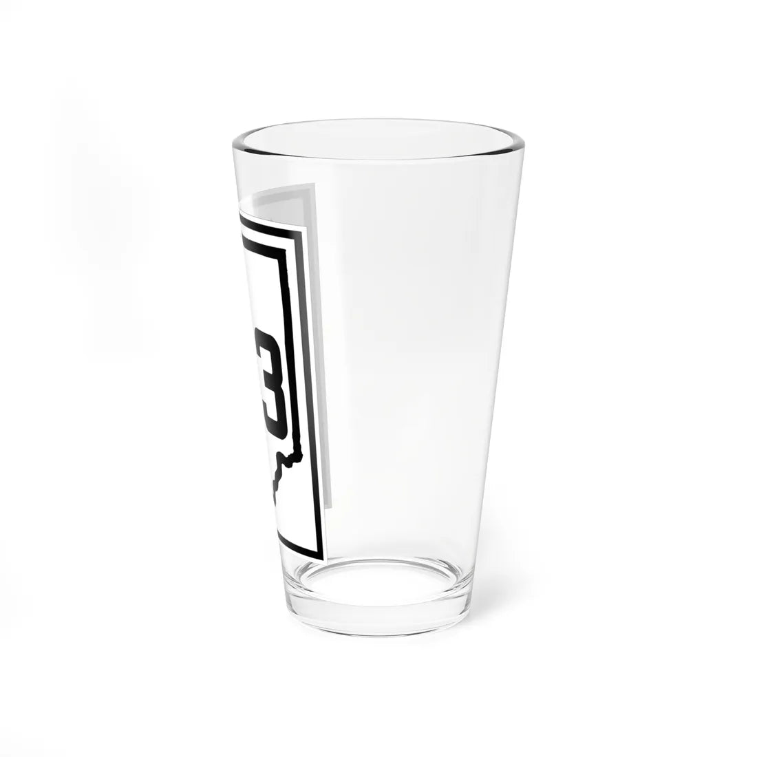 Indiana 33 1926 (Indiana) (Road Sign) Pint Glass 16oz - Go Mug Yourself