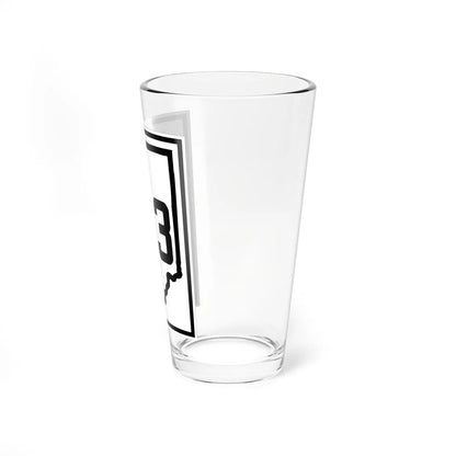 Indiana 33 1926 (Indiana) (Road Sign) Pint Glass 16oz - Go Mug Yourself