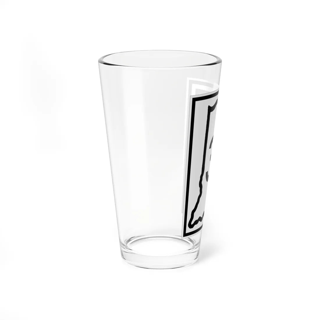 Indiana 33 (Indiana) (Road Sign) Pint Glass 16oz - Go Mug Yourself