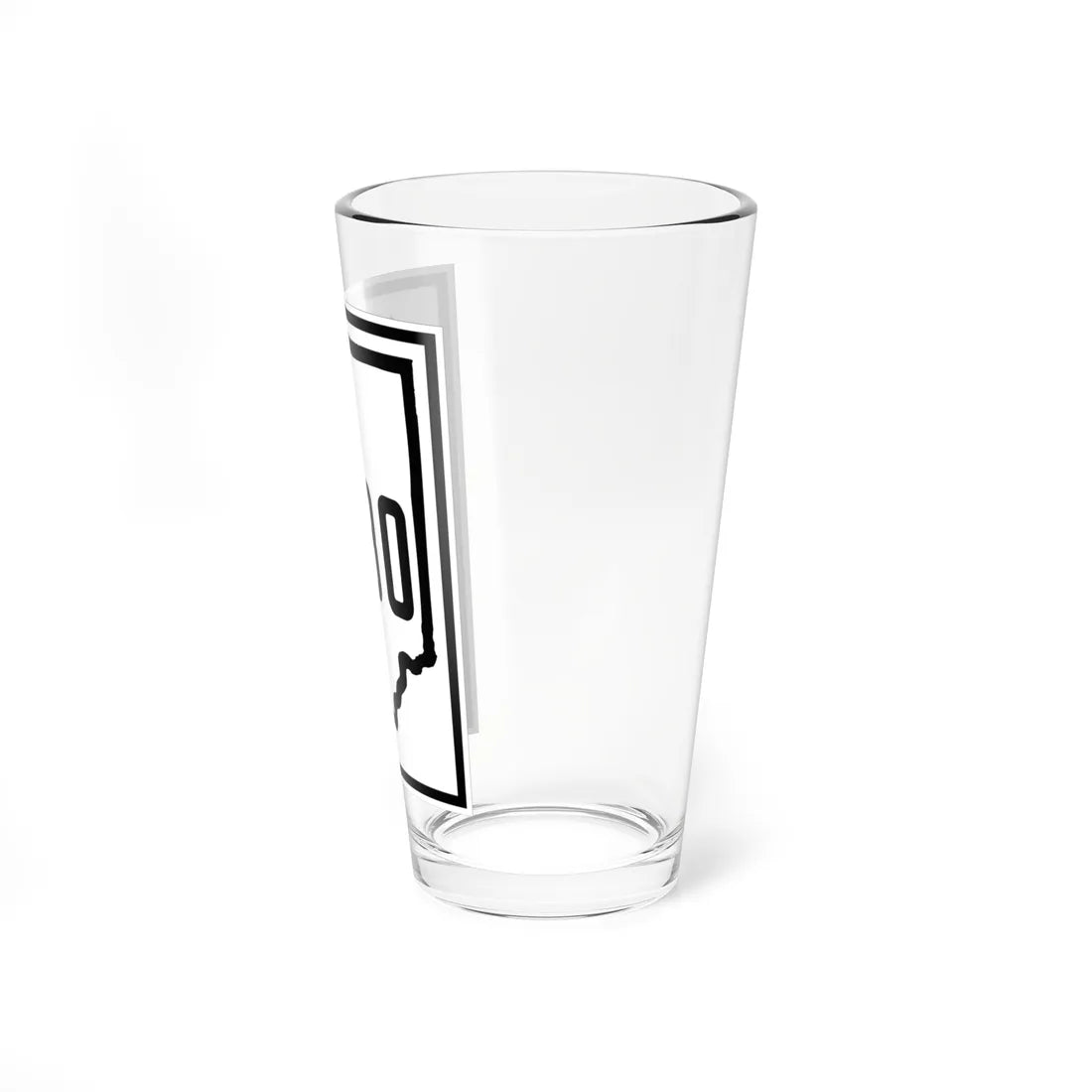 Indiana 330 1926 (Indiana) (Road Sign) Pint Glass 16oz - Go Mug Yourself