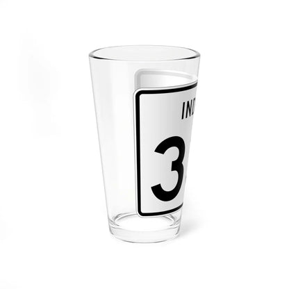 Indiana 331 (Indiana) (Road Sign) Pint Glass 16oz - Go Mug Yourself