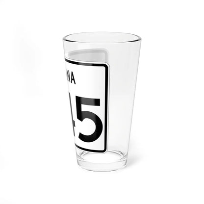 Indiana 345 (Indiana) (Road Sign) Pint Glass 16oz - Go Mug Yourself