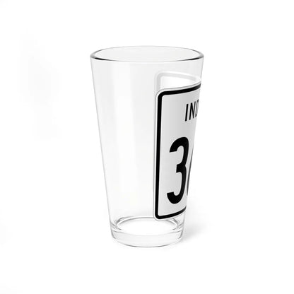 Indiana 367 1955 (Indiana) (Road Sign) Pint Glass 16oz - Go Mug Yourself